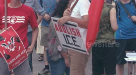 Activists March through Philadelphia to Protest Child Separation and Deportation
