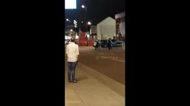 Police Use Force To Stop Machete Attack