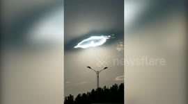 Menacing 'eye of god' appears over Inner Mongolia