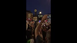 England fans party in streets following dramatic last-16 win
