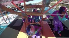 Flying toilets