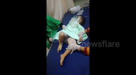 bomb exploded in Pasuruan Indonesia hurt a boy