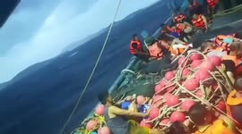 Rescuers battle to save passengers after boat sinks in Phuket