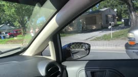 Scooter accident guy with blood on head