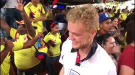 England fan in Colombia braves local bar to watch Round of 16 World Cup clash