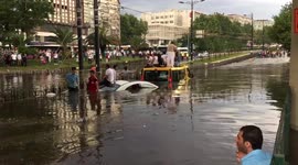 Floods after Heavy Rain in Istanbul