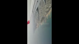 view from an airplane
