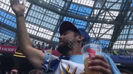 Uruguay fans geared for game against France