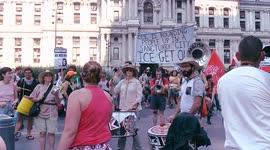 Activists March through Philadelphia to Protest Child Separation and Deportation