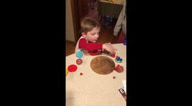 This 4 year old knows his planets