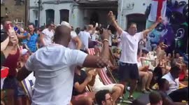 Jubilation in Camden as Maguire opens the scoring for England
