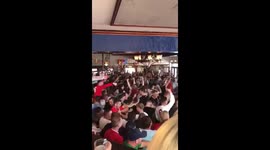 England fans go wild as Harry Maguire scores opening goal