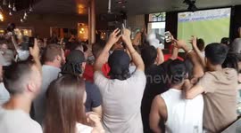 England fans react to final whistle vs Sweden