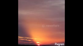 A fantastic sunset in McDuffie County, Ga. 7/6/2018