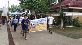 Pet lovers do walk for a cause in Central Philippines