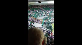 Former PM David Cameron spotted at Wimbledon