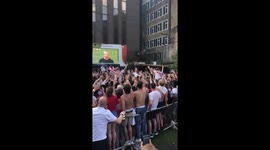 England win at Flat Iron Square