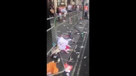 Litter lines London streets after Pride and England football victory
