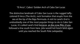 The Arch and Beach of Cabo San Lucas by drone (Aerial footage HD).