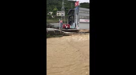 Japan, Hiroshima heavy rain disaster