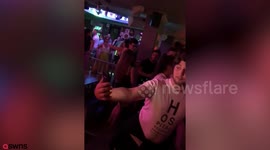 A Harry Kane look-alike has football fans chanting his name as England gets ever closer to a World Cup victory