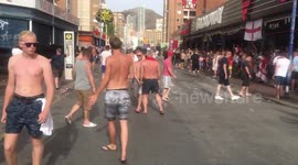 Benidorm troubles after Sweden - England