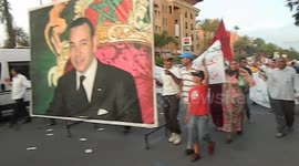 Protests in Marrakech, Morocco 2010