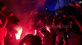 France celebrates win as team bound for World Cup final