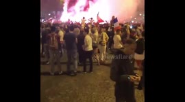 Worldcup 2018 Paris Alegresse at Champs Elysées