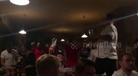 England fans in Madrid