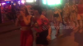 Atmosphere calm in Benidorm after England’s semi-final loss