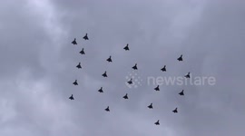 Royal Air Force celebrates 100 years anniversary in London