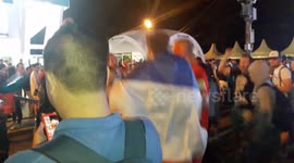 Поддержка Бельгии и Зажигательные танцы с Аргентинцами )))