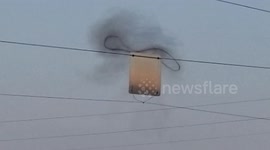 Mysterious formation in the sky