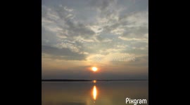 Sunset at Clark's Hill Lake S C 7/12/18