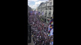 London’s protest against Trump