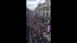 Regent Street Protest against Trump