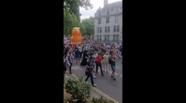 Trump Baby on the move