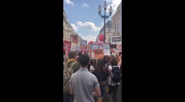 Anti Trump protest London