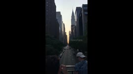 People x Manhattanhenge (July 13th, 2018)