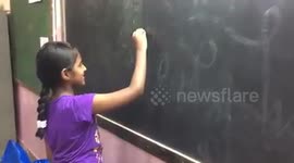 Young Girl Has A Gods Hand
