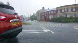 Shrewsbury Rain Flash Floods 1st June 2018