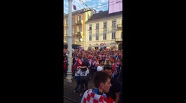 Joy in Croatia despite the World Cup final loss