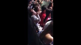 Manny Pacquiao's mum seen going through anxious emotions during his fight