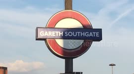 North London tube station re-named in honour of Gareth Southgate