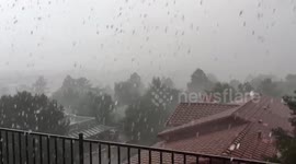 Monsoon season in Sedona, Arizona