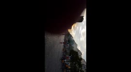 StreetFight during Celebration of WorldCup sin Paris with Police Assault