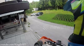 Angry Man Fight Dirt Biker - Stupid People 2018