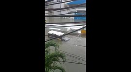 Flood in Philippines because of  typhoon henry