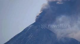Fuego Volcano, Guatemala. June 3, 2018 @ 8:15am local time
